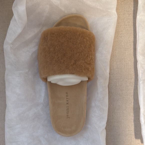 Jenni Kayne Shearling Slide Sandal - Picture 3 of 4